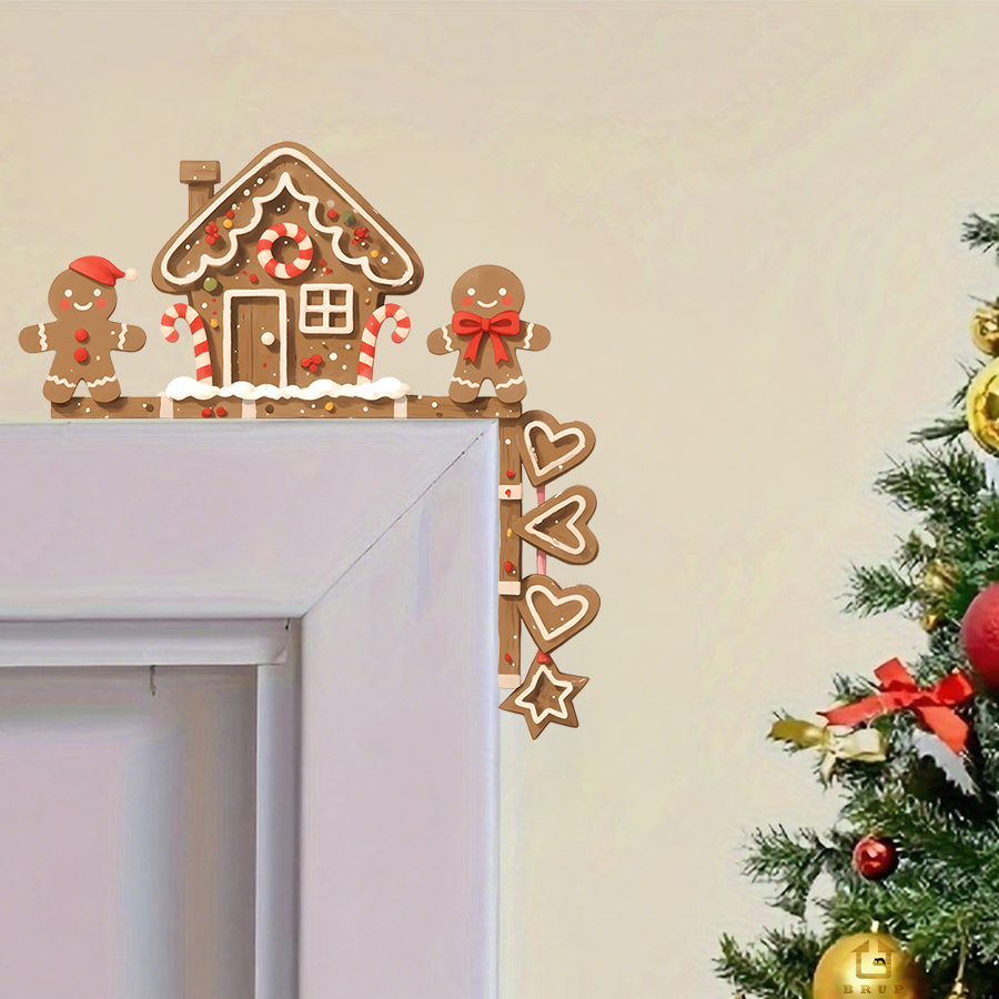 Baby Nursery Package - Gingerbread House & Man Christmas Wall
