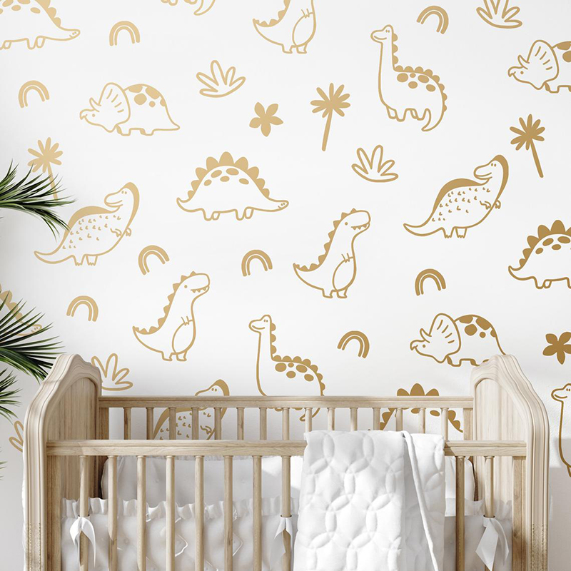 Baby Nursery Package - Hình Học Khủng Long Cây Cầu
