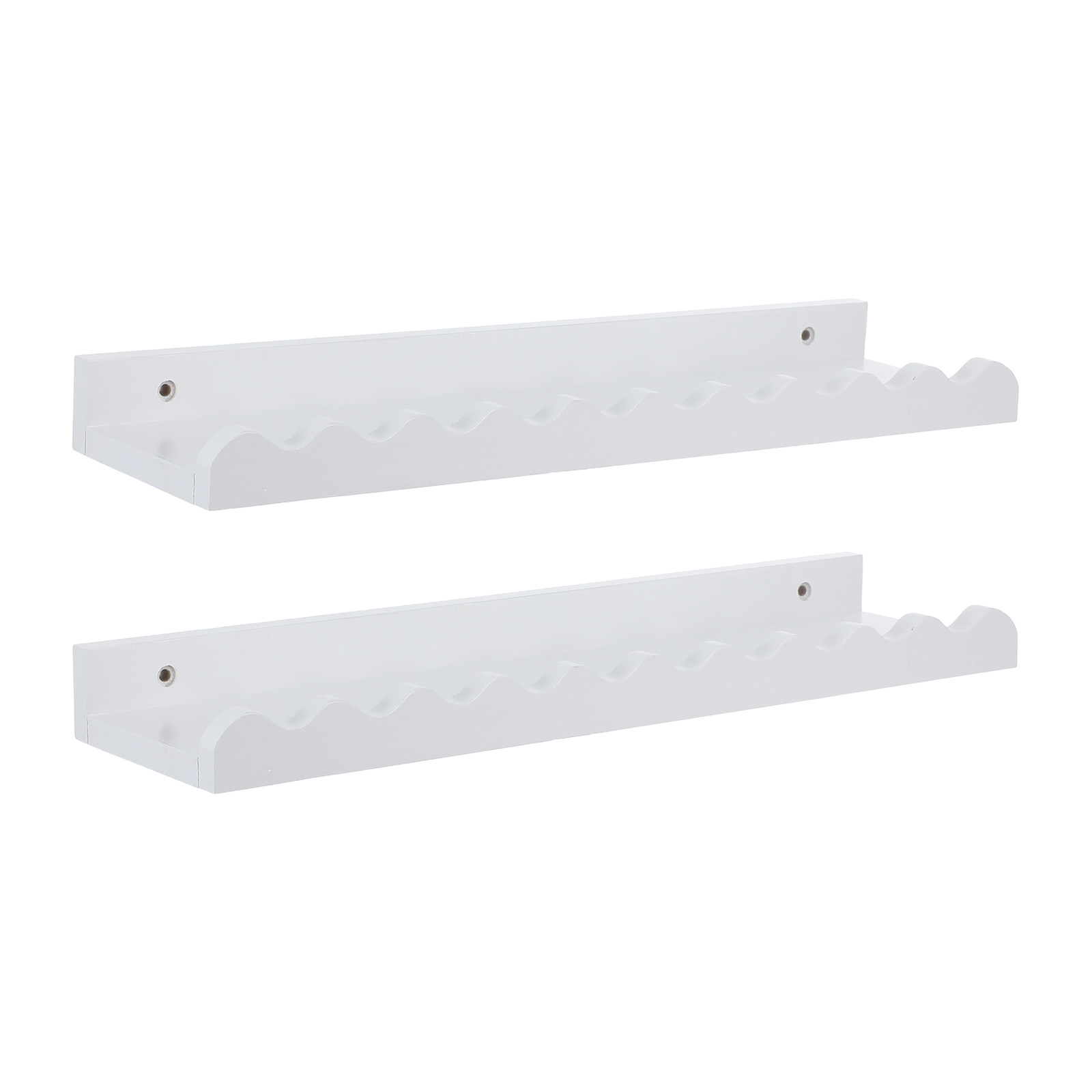 2Pcs Nursery Wood Wall Shelves - đánh giá và giá Baby Nursery Floating Shelves