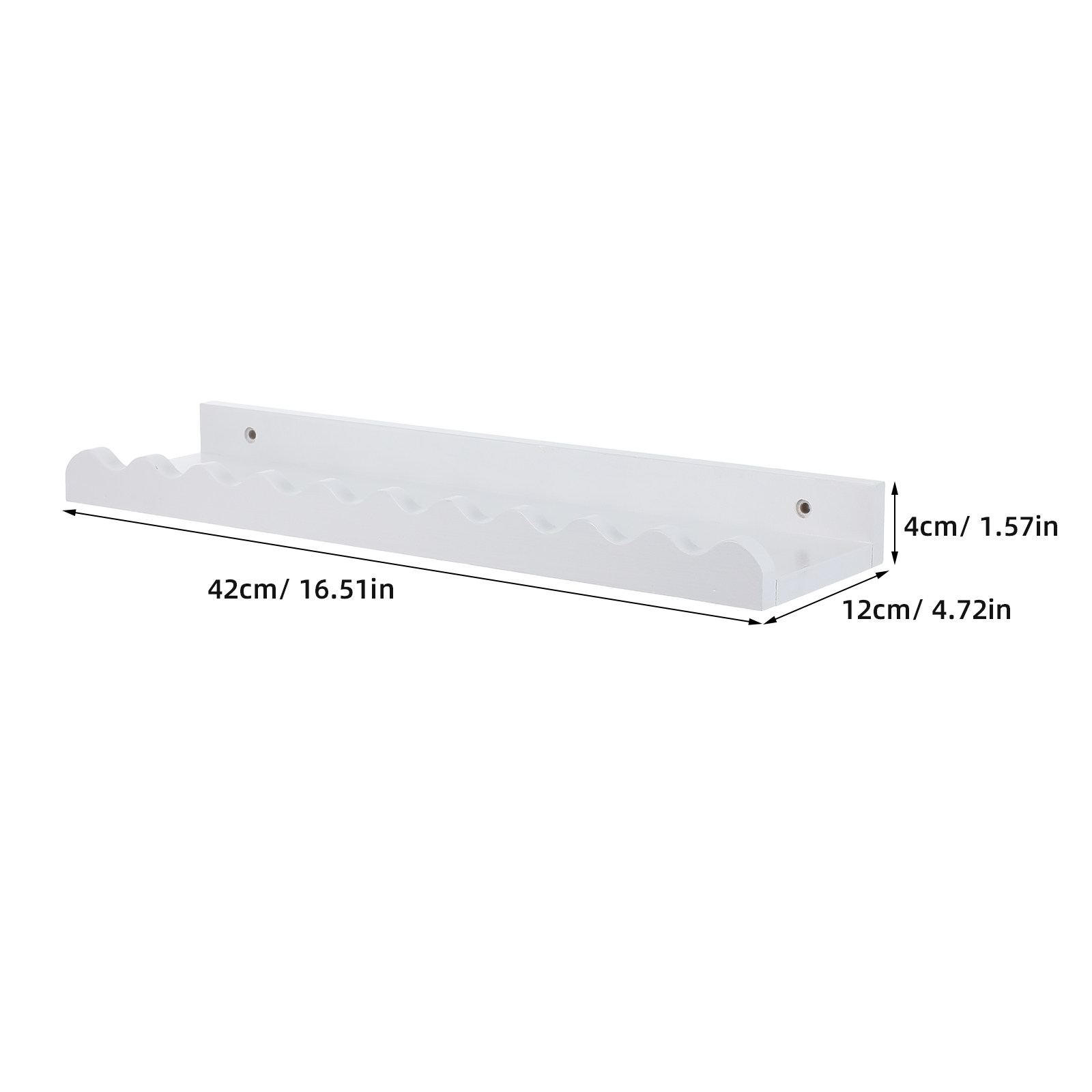 2Pcs Nursery Wood Wall Shelves - đánh giá và giá Baby Nursery Floating Shelves