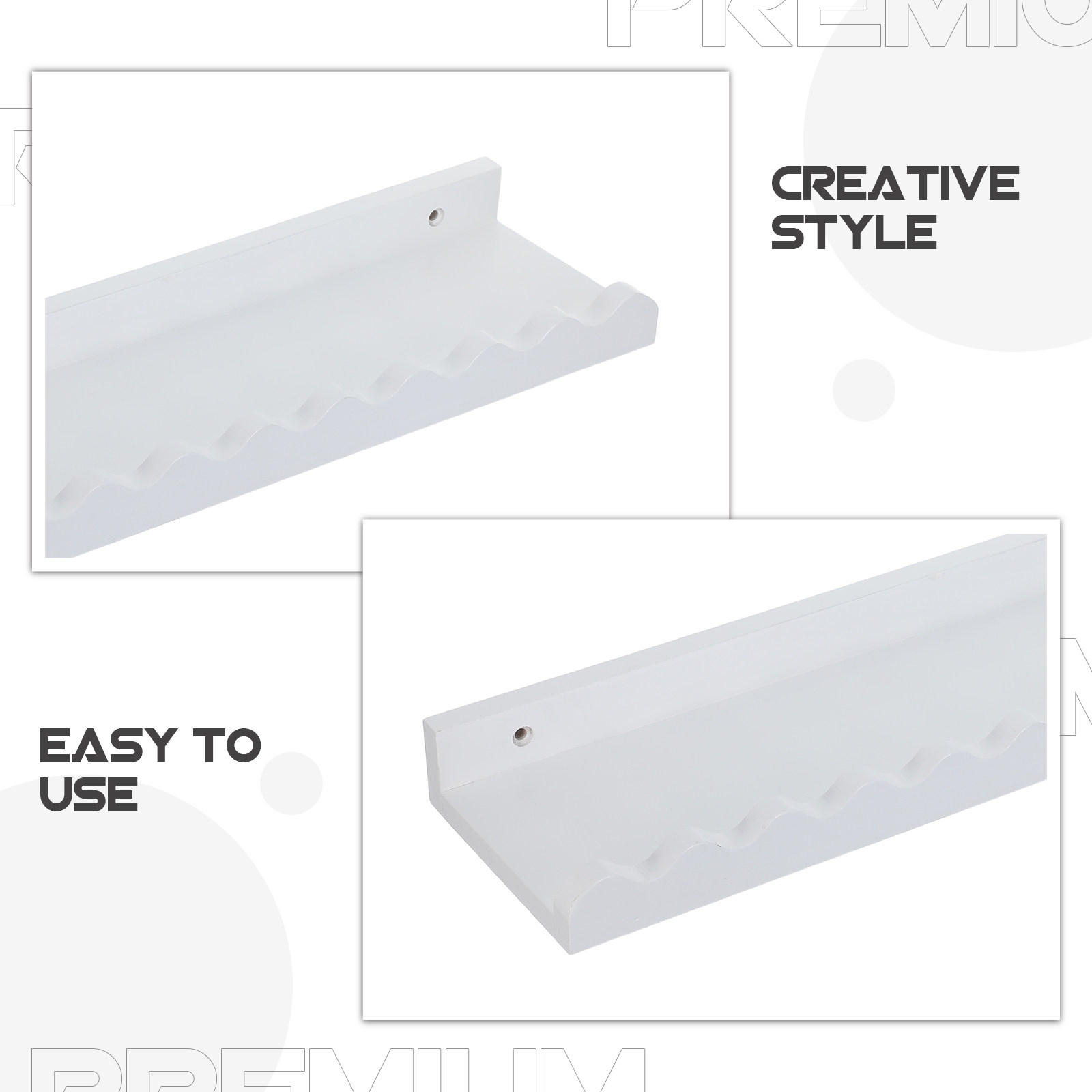 2Pcs Nursery Shelves Wood Floa - đánh giá và giá Baby Nursery Floating Shelves