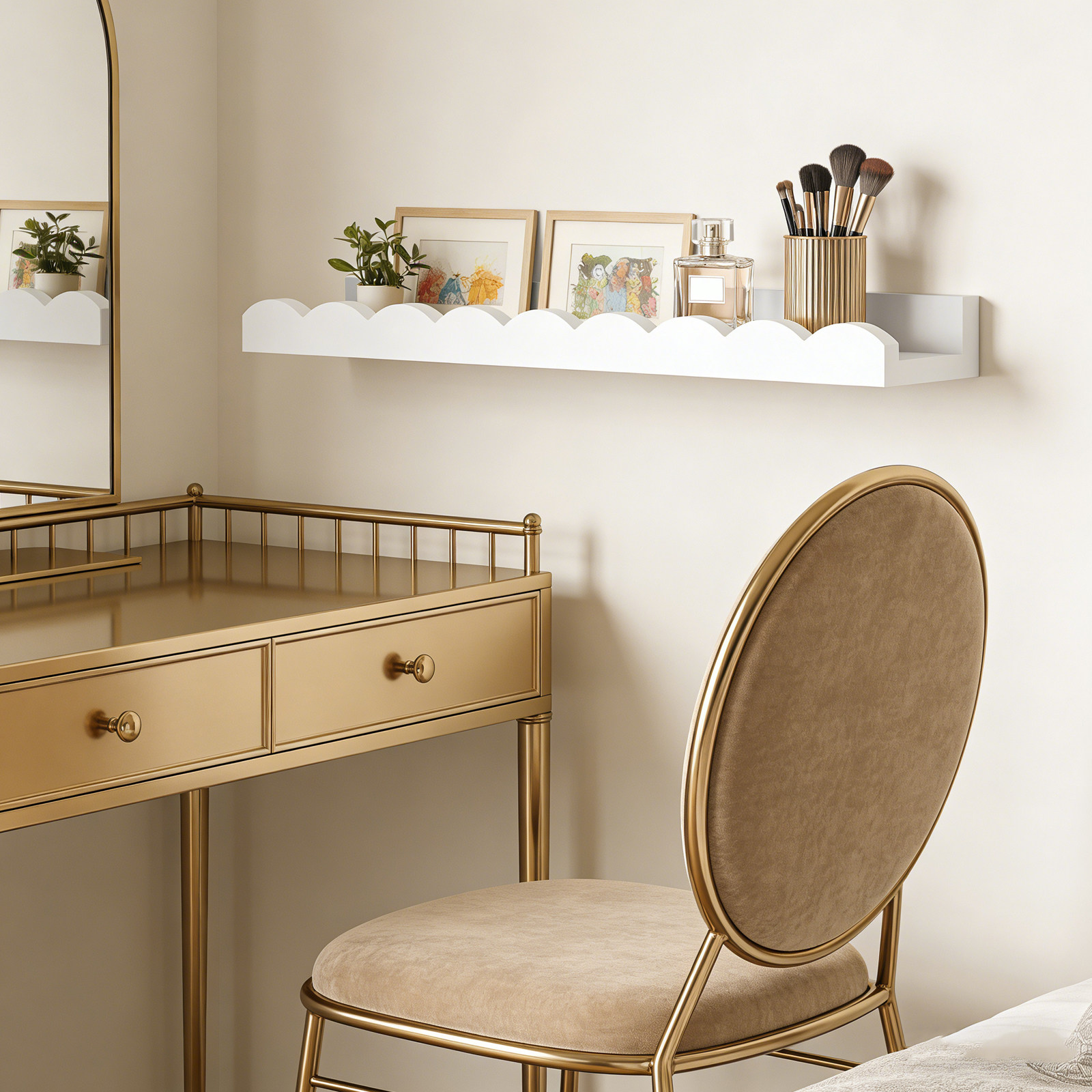 2Pcs Nursery Shelves Wood Floa - đánh giá và giá Baby Nursery Floating Shelves