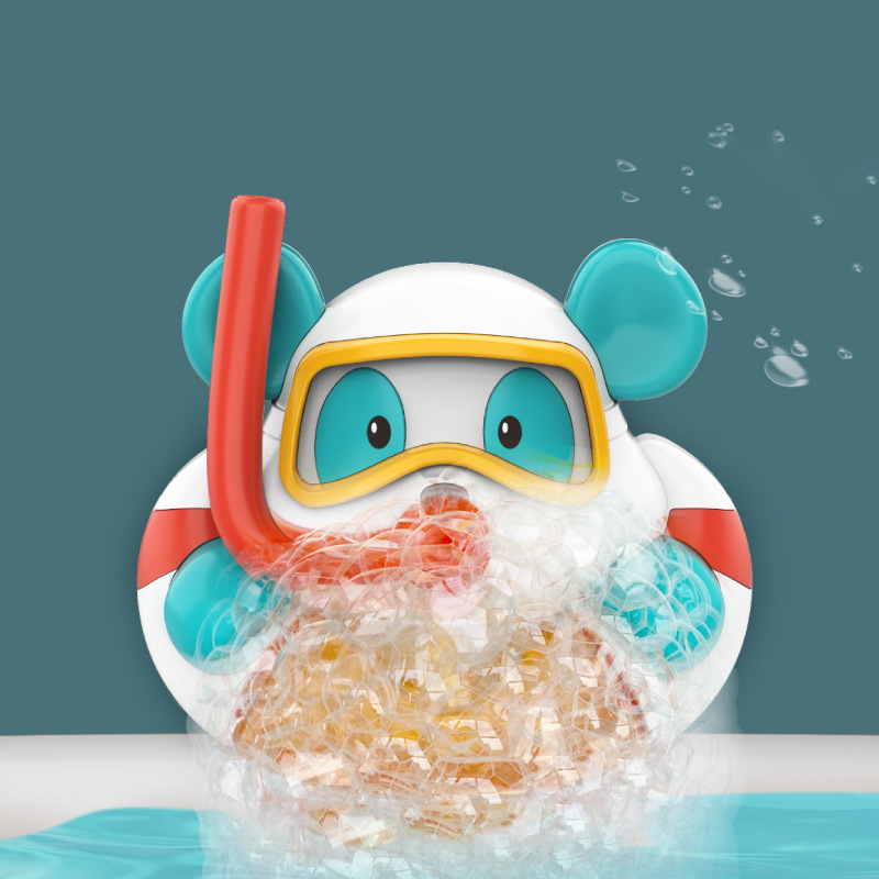 Bear Bath Bubble Maker with 12 - đánh giá và giá Baby Nursery Song