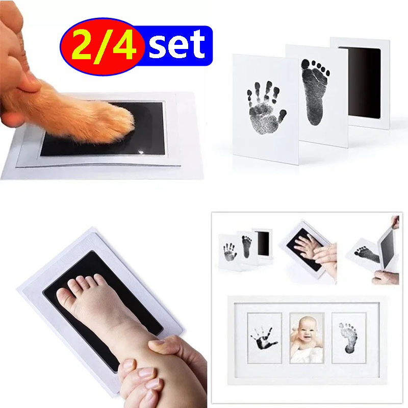 Baby Care Non-Toxic Baby Handp - đánh giá và giá Footprint Ink Kit