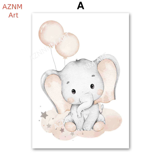 Elephant Balloon Rainbow Moon  - đánh giá và giá Baby Nursery Ornaments