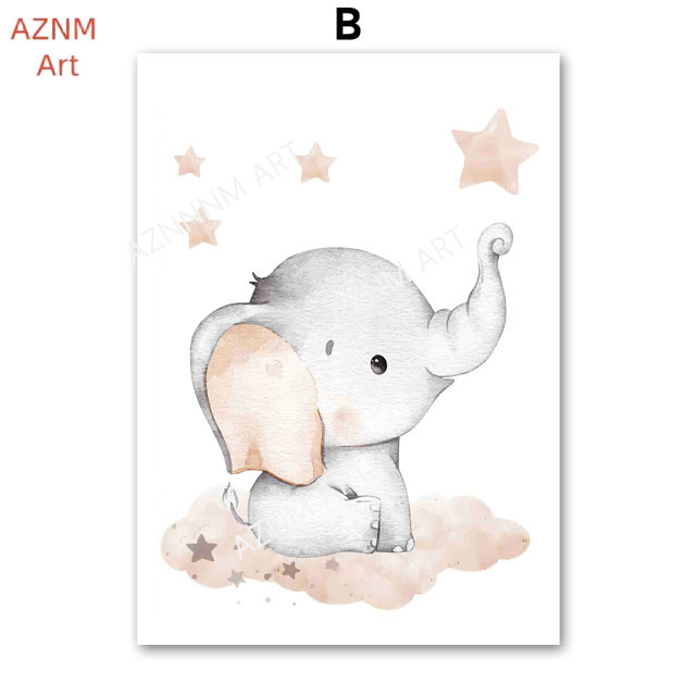 Elephant Balloon Rainbow Moon  - đánh giá và giá Baby Nursery Ornaments