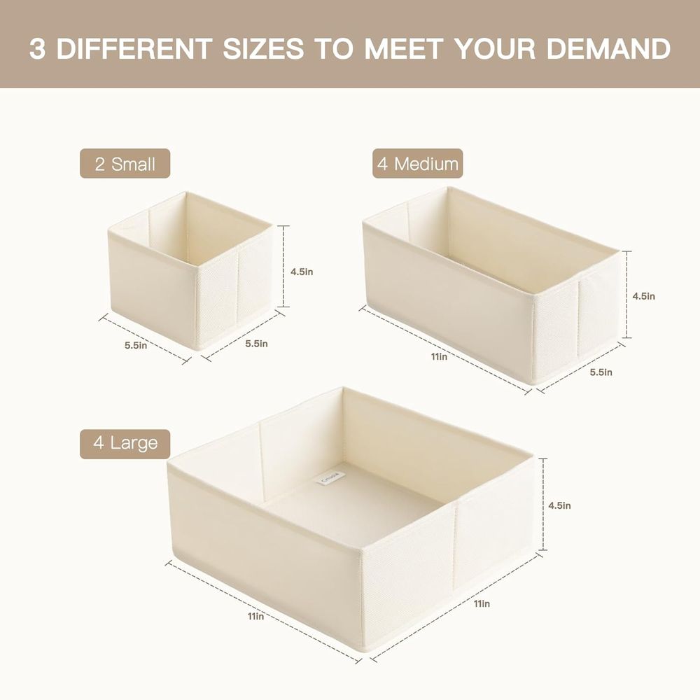 10 Pack Drawer Organizer for B - đánh giá và giá Closet Organizer Baby