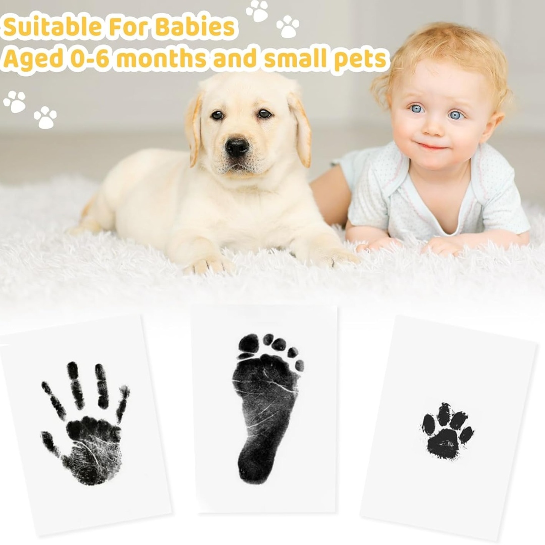 Baby Handprint and Footprint K - đánh giá và giá Footprint Ink Kit
