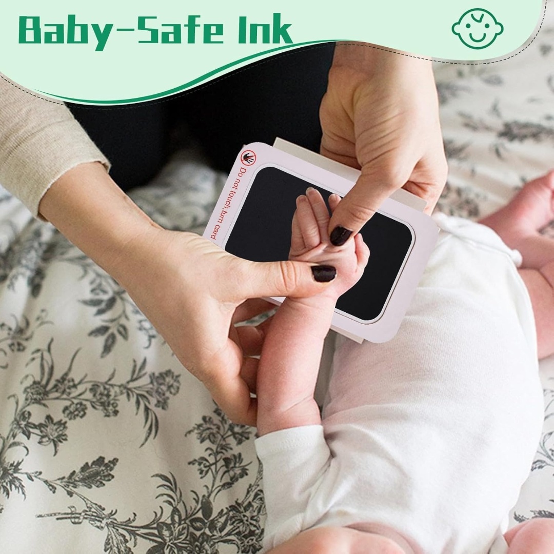 Baby Handprint and Footprint K - đánh giá và giá Footprint Ink Kit