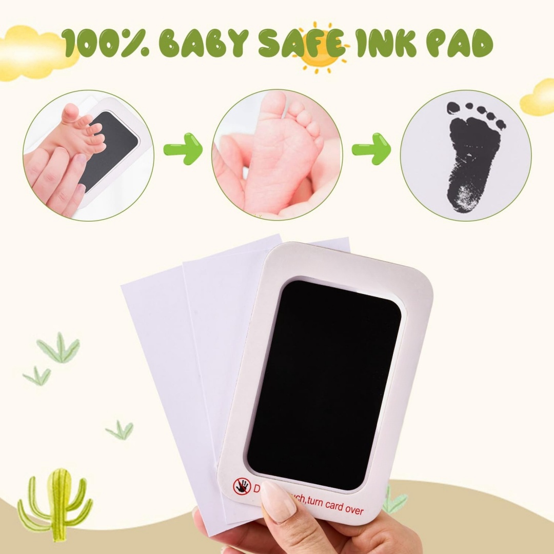 Baby Handprint and Footprint K - đánh giá và giá Footprint Ink Kit