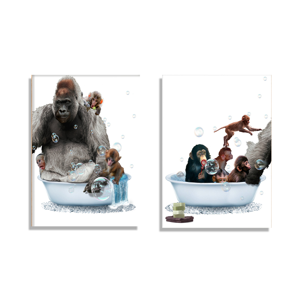 Gorilla Nursery Tub Print, Bab - đánh giá và giá Baby Nursery Zoo Animals