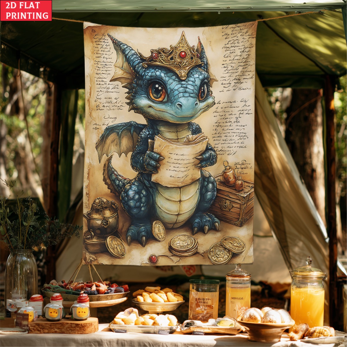 Dragon baby crown treasure fan - đánh giá và giá Baby Nursery Hanging Decor