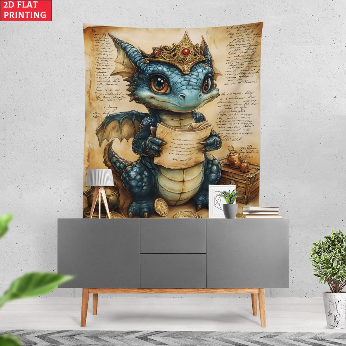 Dragon baby crown treasure fan - đánh giá và giá Baby Nursery Hanging Decor