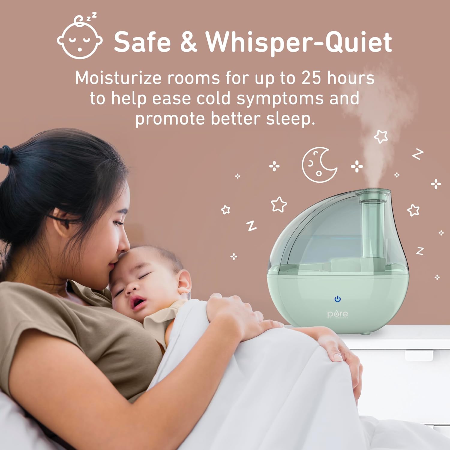 2-in-1 Cool Mist Humidifier &  - đánh giá và giá Baby Nursery Images Free