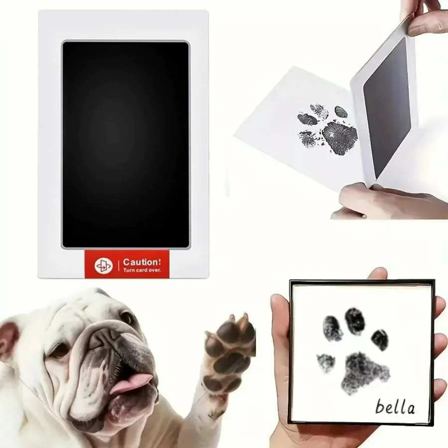 1/2 Set Pet Handprint Footprin - đánh giá và giá Footprint Ink Kit