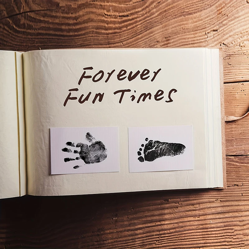 DIY Hand Footprint Kit Ink Pad - đánh giá và giá Footprint Ink Kit
