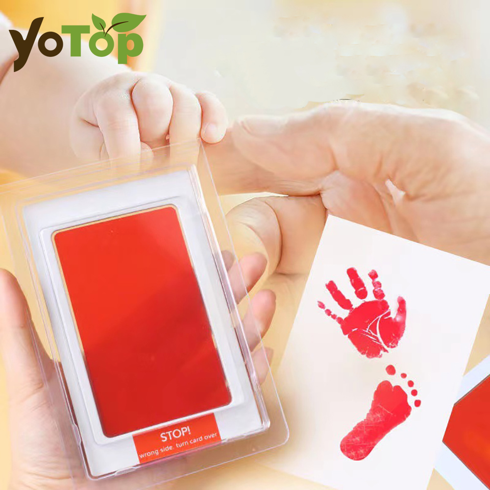 Large Size Non-Toxic Baby Hand - đánh giá và giá Footprint Ink Kit