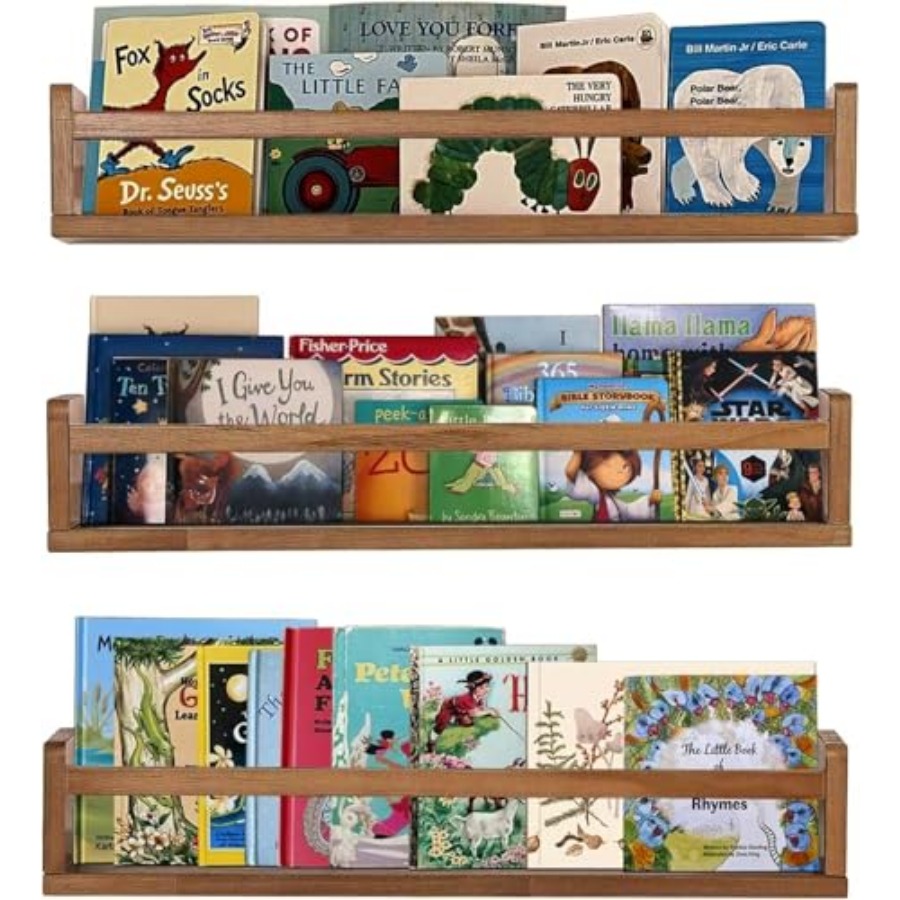 Nursery Shelves Floating Book  - đánh giá và giá Baby Nursery Floating Shelves