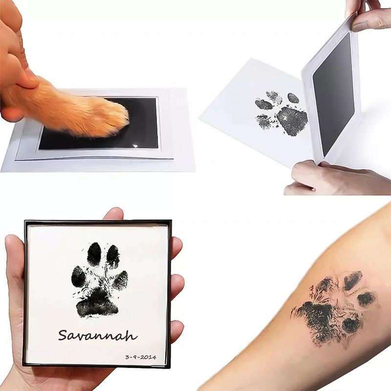 Pet Dog Cat Paw Print Ink Set  - đánh giá và giá Footprint Ink Kit