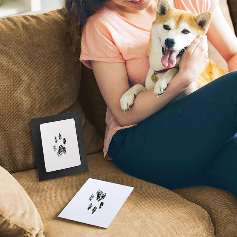 Pet Dog Cat Paw Print Ink Set  - đánh giá và giá Footprint Ink Kit