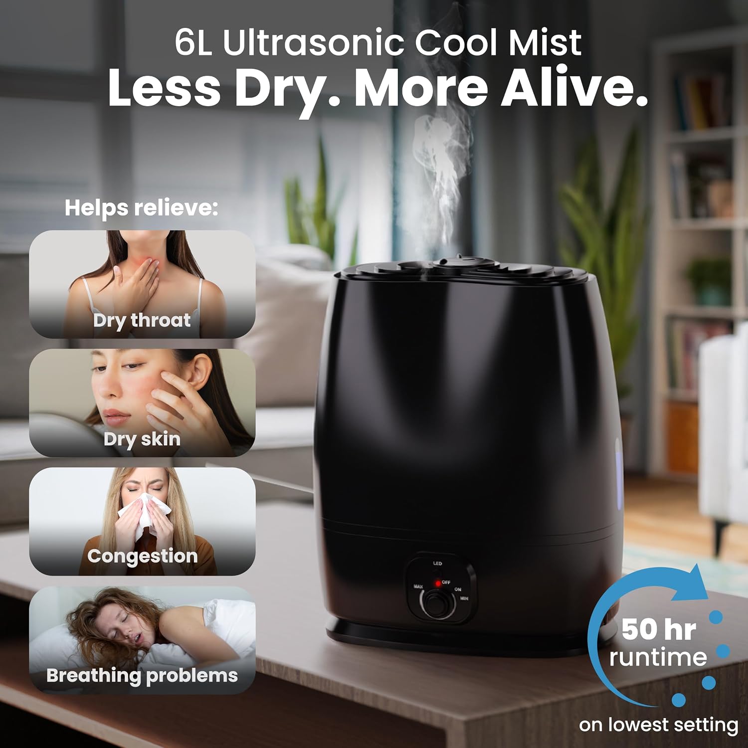 6L Cool Mist Humidifier for Be - đánh giá và giá Baby Nursery Images Free