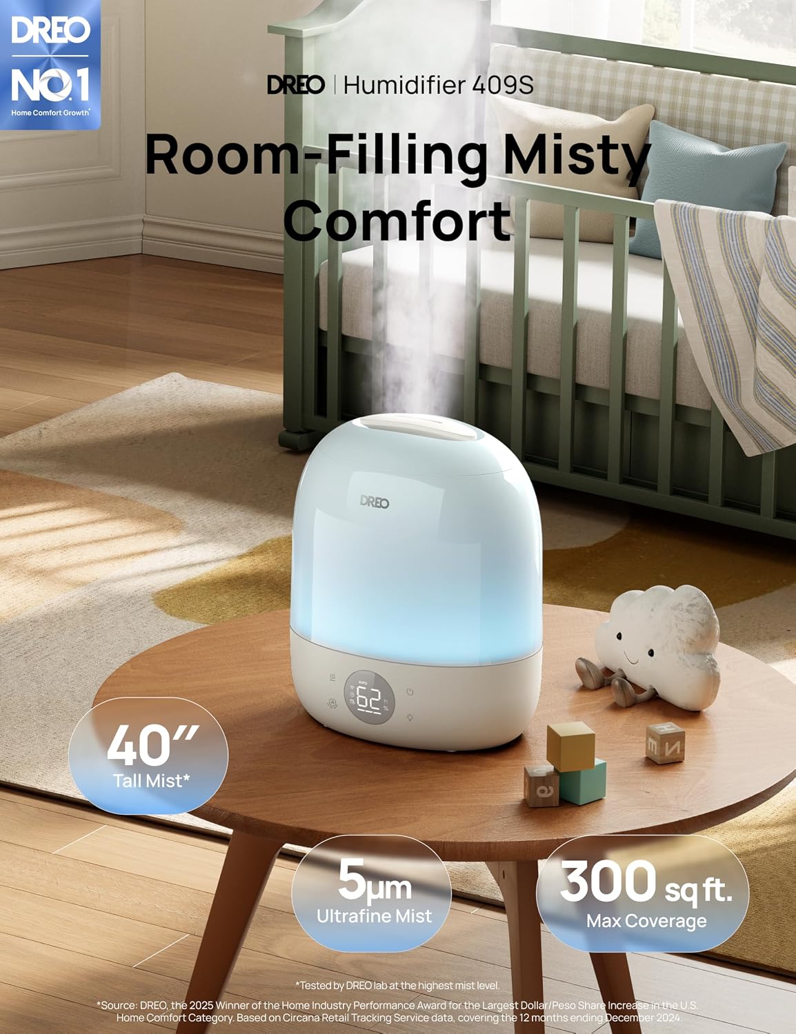 30H Cool Mist Humidifier with  - đánh giá và giá Baby Nursery Images Free