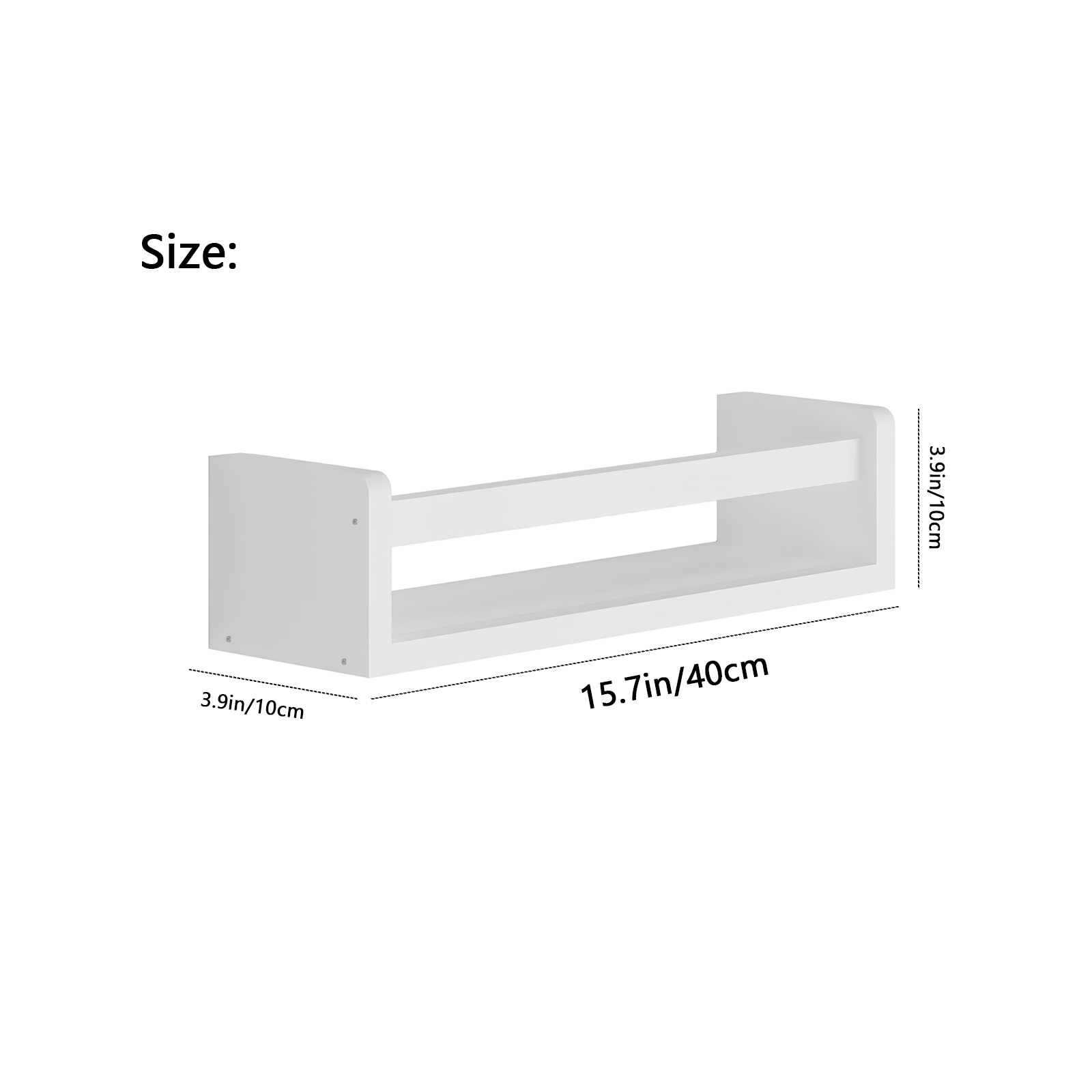 Set of 3 Nursery Book Shelves  - đánh giá và giá Baby Nursery Floating Shelves