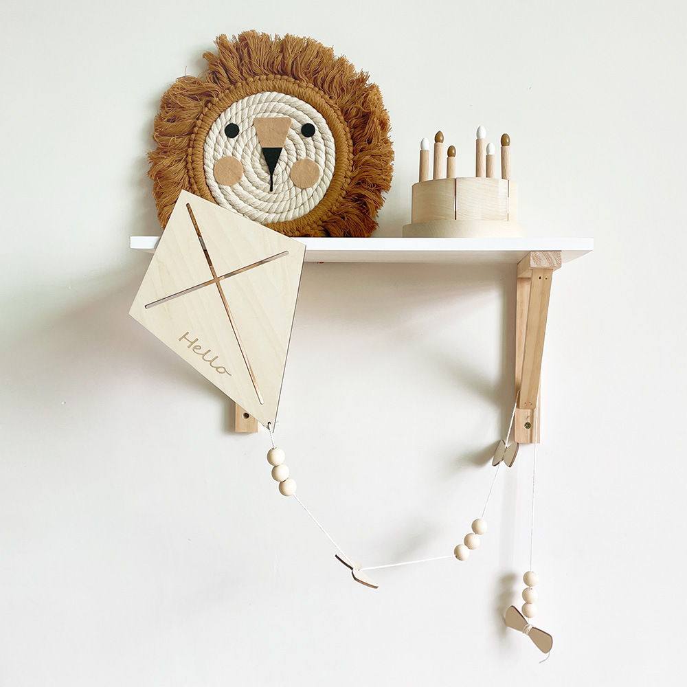 INS Nordic Wooden Kite Wall Or - đánh giá và giá Baby Nursery Hanging Decor