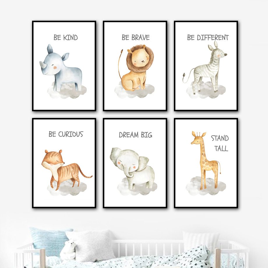 Nursery Wall Art Canvas Painti - đánh giá và giá Baby Nursery Mirror