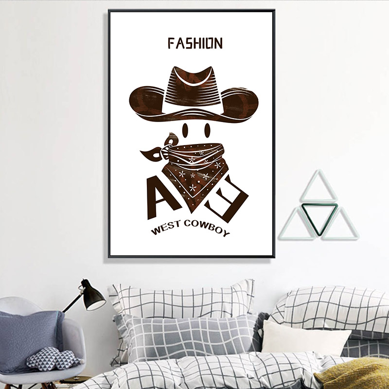 Child Room Cartoon Western Cow - đánh giá và giá Baby Nursery Mirror