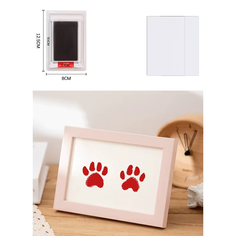Safe Non-Toxic Pet Dog Cat Paw - đánh giá và giá Footprint Ink Kit