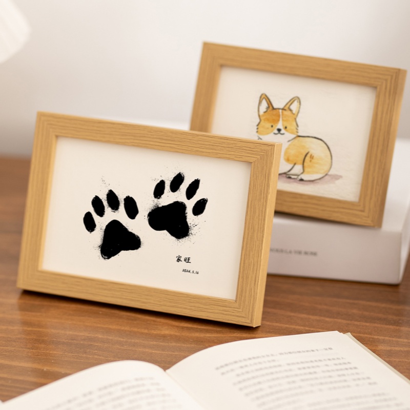Safe Non-Toxic Pet Dog Cat Paw - đánh giá và giá Footprint Ink Kit