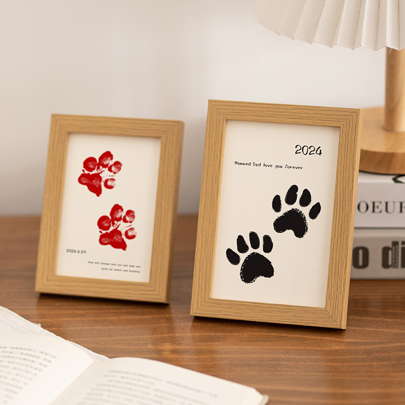 Safe Non-Toxic Pet Dog Cat Paw - đánh giá và giá Footprint Ink Kit