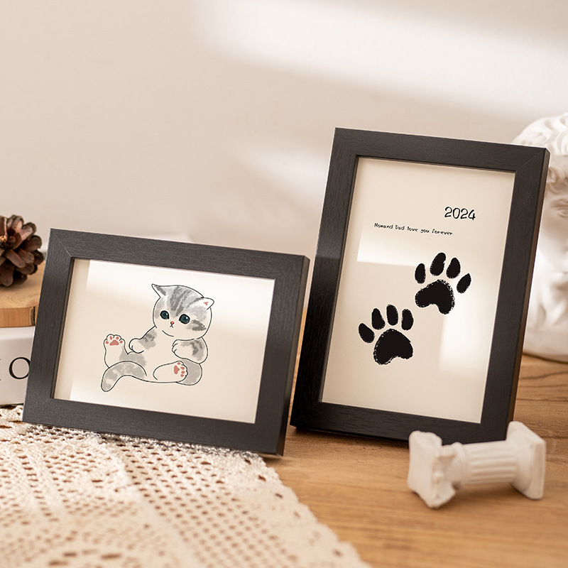 Safe Non-Toxic Pet Dog Cat Paw - đánh giá và giá Footprint Ink Kit