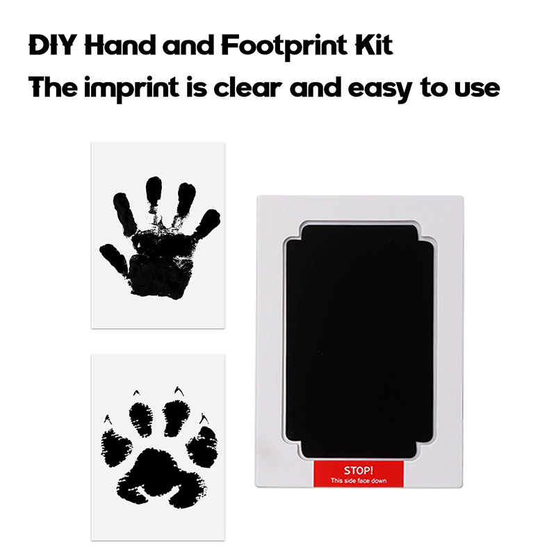 Non Toxic Baby Hand Footprint  - đánh giá và giá Footprint Ink Kit