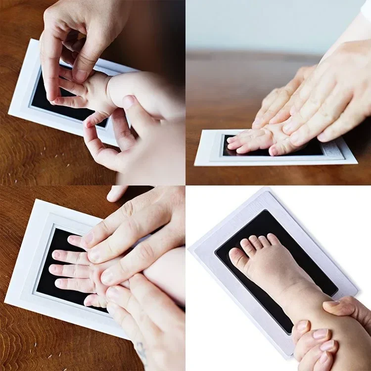2 Set Newborn Baby DIY Hand An - đánh giá và giá Footprint Ink Kit