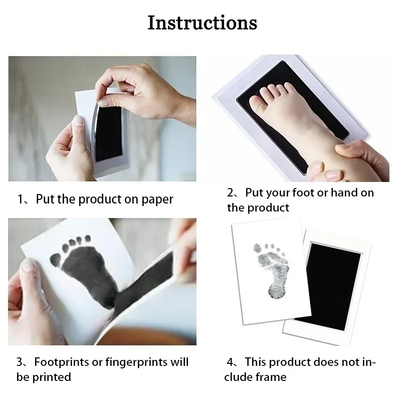 2 Set Newborn Baby DIY Hand An - đánh giá và giá Footprint Ink Kit