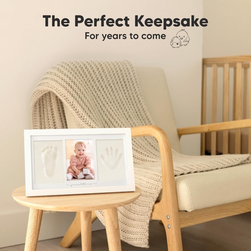Baby Handprint Footprint Clay  - đánh giá và giá Baby Nursery Design