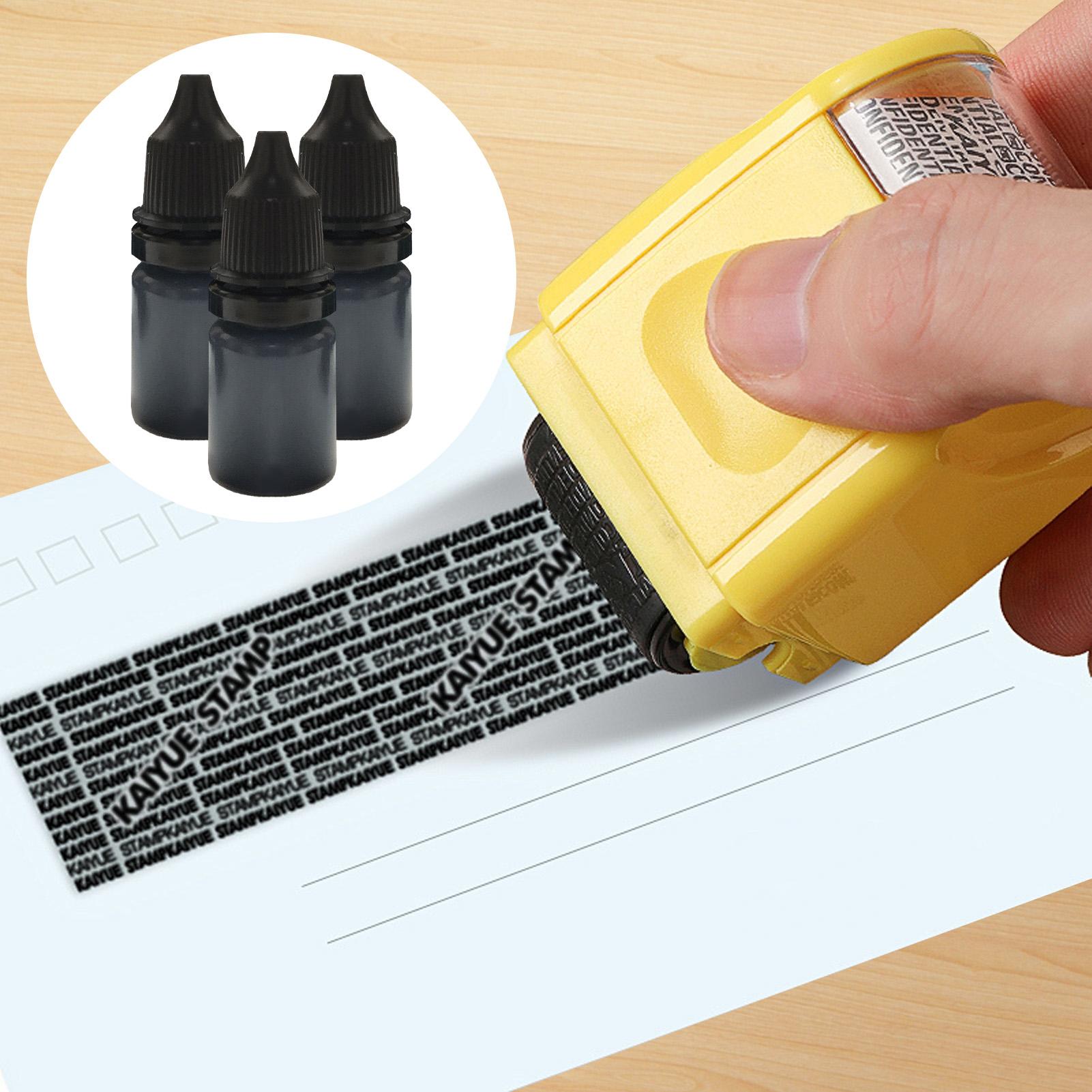 Black Stamp Ink 3Pcs/set Fast  - đánh giá và giá Footprint Ink Kit