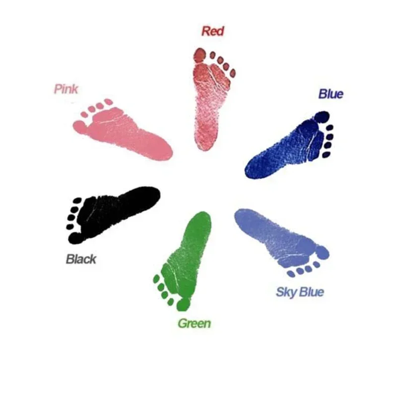 Toddlers Souvenir Baby DIY New - đánh giá và giá Footprint Ink Kit
