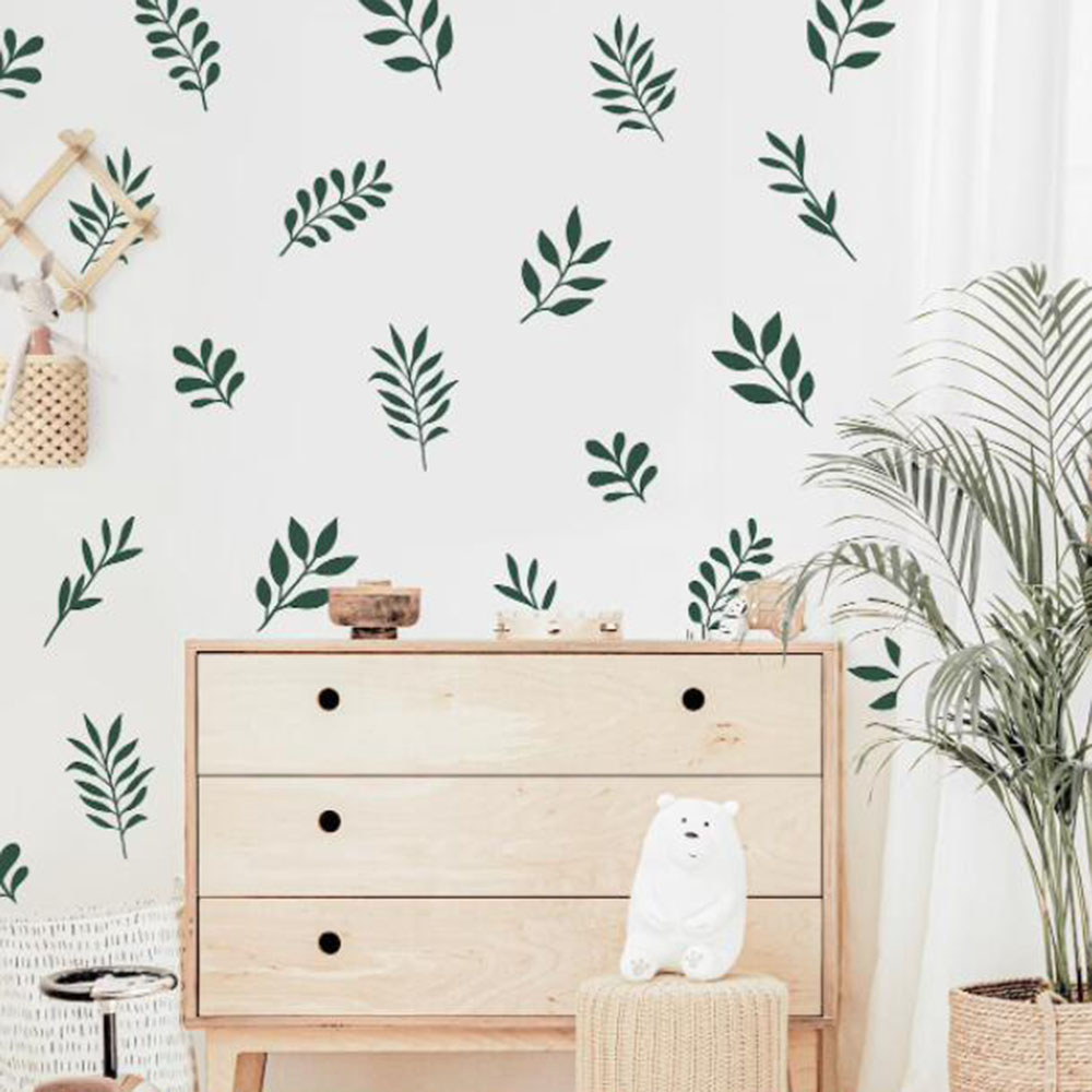 41 Chiếc Thực Vật Lá Dán Tường - đánh giá và giá Baby Nursery Package