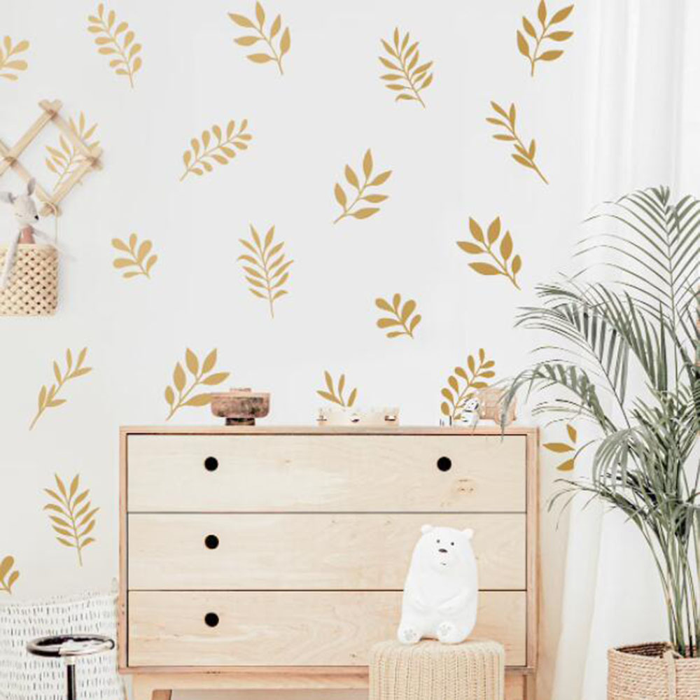 41 Chiếc Thực Vật Lá Dán Tường - đánh giá và giá Baby Nursery Package