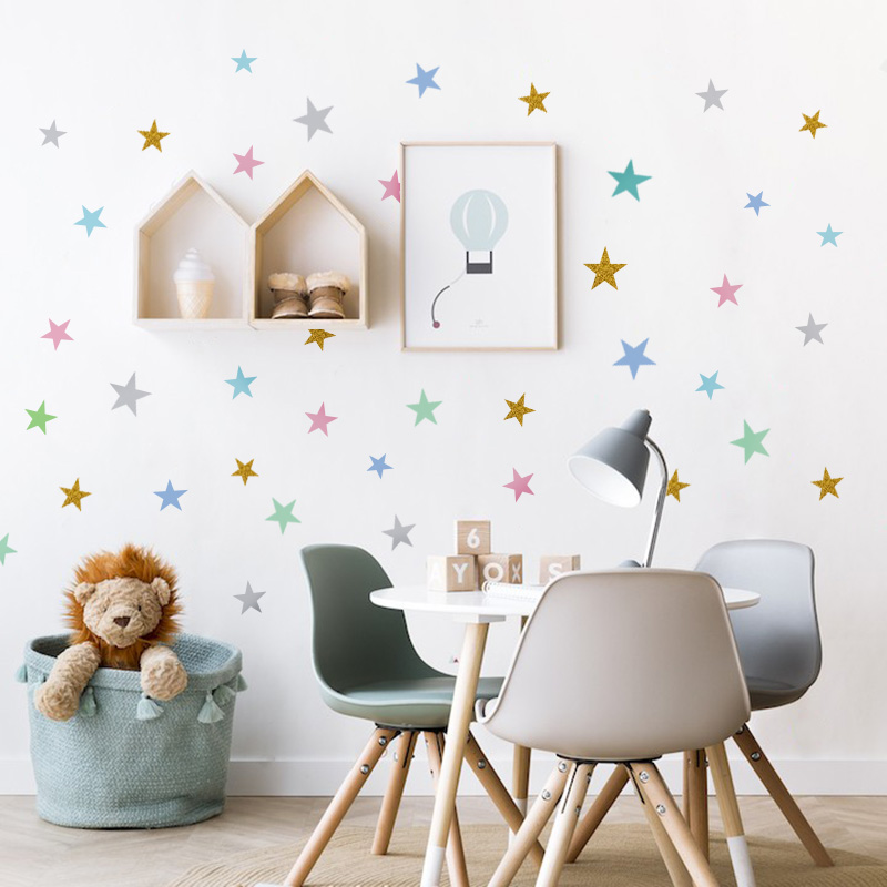 Ngôi Sao Decal Dán Tường Cho B - đánh giá và giá Baby Nursery Package