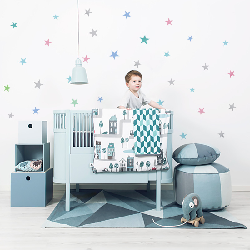 Ngôi Sao Decal Dán Tường Cho B - đánh giá và giá Baby Nursery Package