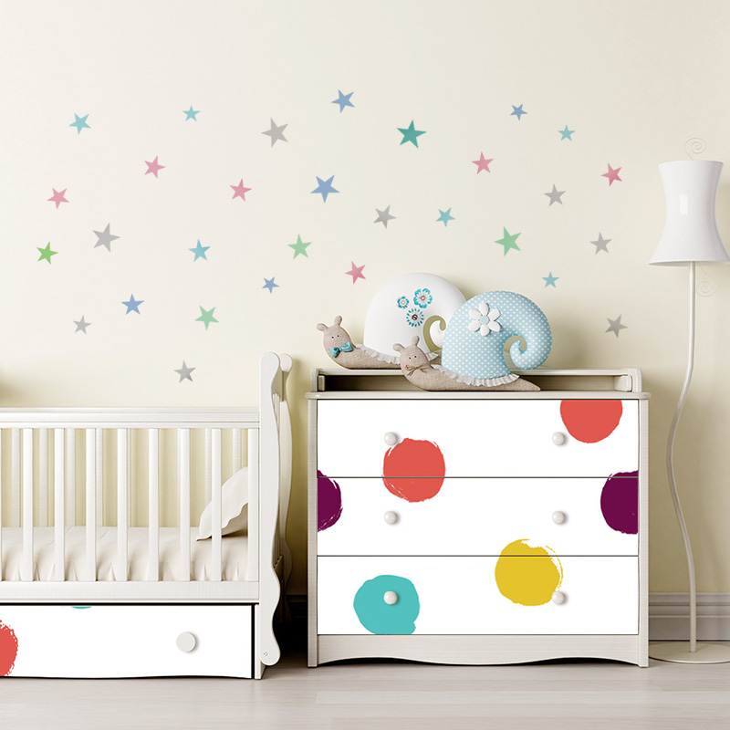 Ngôi Sao Decal Dán Tường Cho B - đánh giá và giá Baby Nursery Package