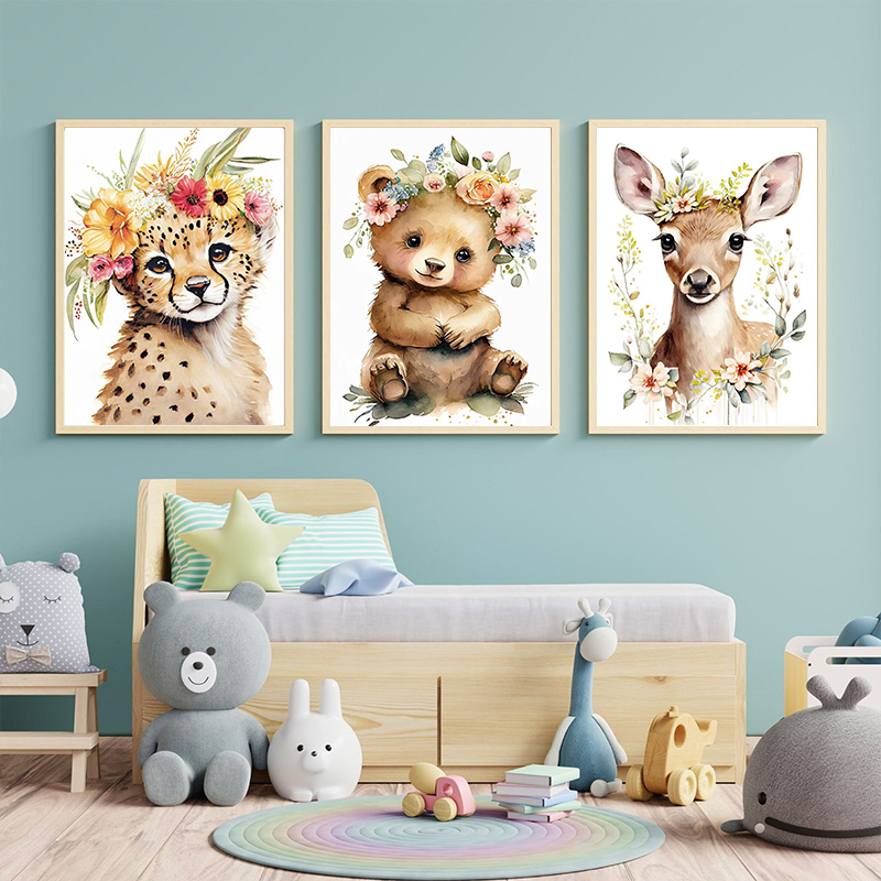 Baby Bear Bunny Deer Raccoon O - đánh giá và giá Baby Nursery Mirror