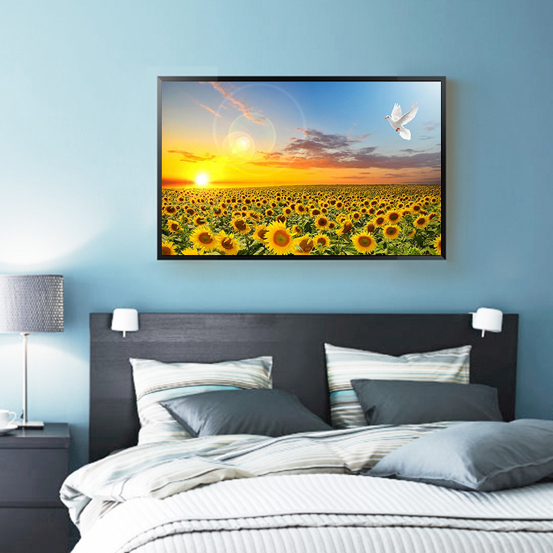 Sunflower Posters Hd Print Bed - đánh giá và giá Baby Nursery Mirror
