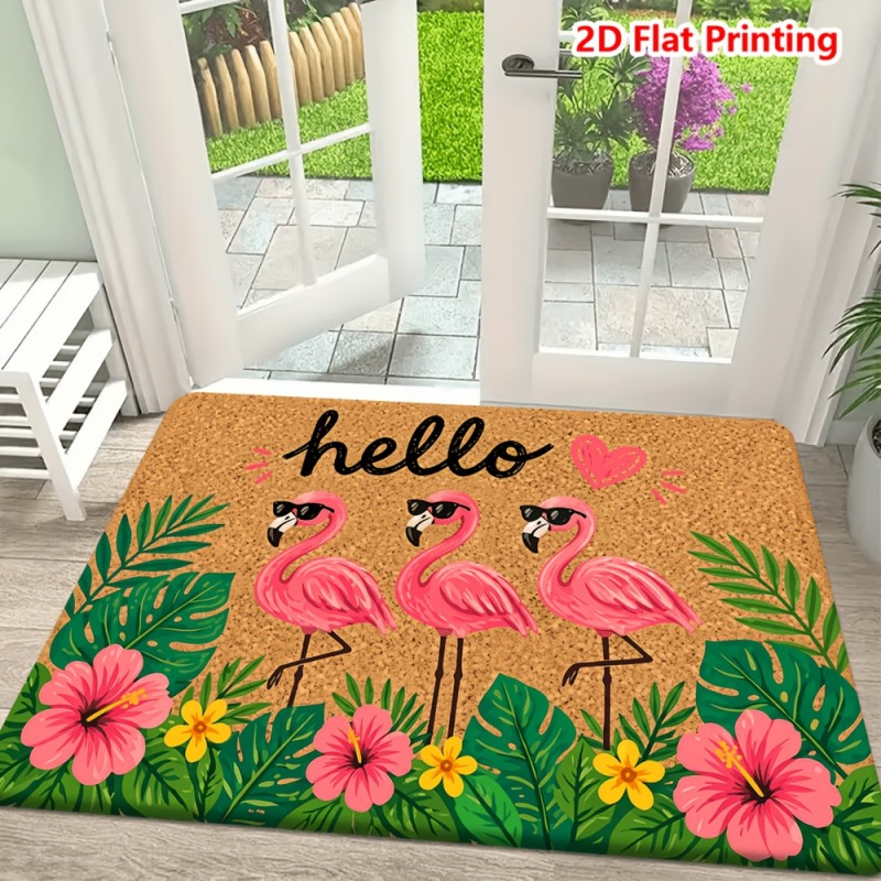 Safari Animals Doormat Elephan - đánh giá và giá Baby Nursery Jungle Rug