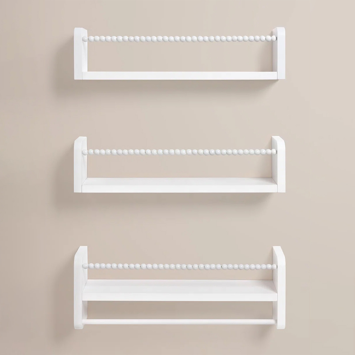 Floating Nursery Book Shelves  - đánh giá và giá Baby Nursery Floating Shelves