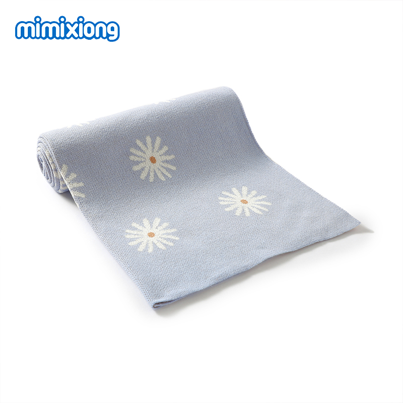 Baby Floral Blankets Knitted A - đánh giá và giá Baby Nursery Quilts